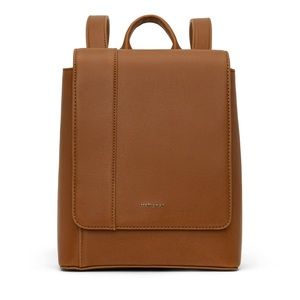 Matt & Nat vegan leather Deeley mini backpack in Chili